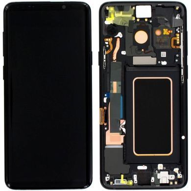Дисплей для Samsung G965 Galaxy S9 Plus Duos з рамкою чорний (GH97-21691A) Оригінал 18695 фото
