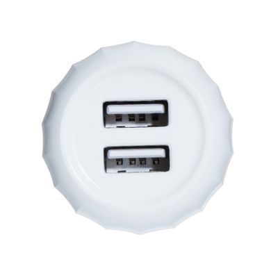 Мережевий зарядний пристрій Hoco C41A 2USB White (2.4A) 17658 фото