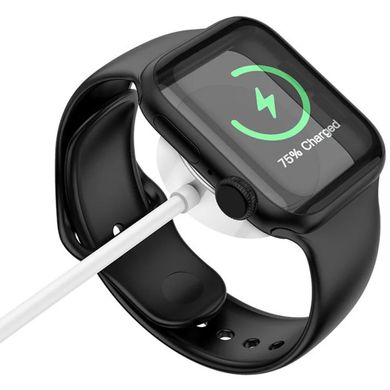 Бездротовий зарядний пристрій Borofone BQ13C для Apple Watch магнітне біле 28860 фото