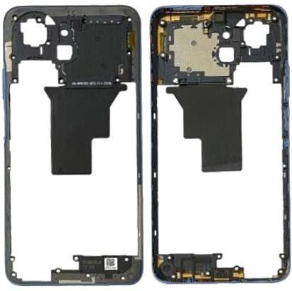 Рамка корпусу Honor X7a RKY-LX1, RKY-LX2, RKY-LX3 синя, Ocean Blue 33554 фото