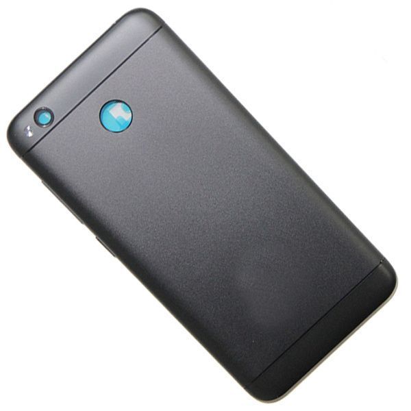 Задня кришка для Xiaomi Redmi 4X зі склом камери чорна Оригінал Китай 05283 фото