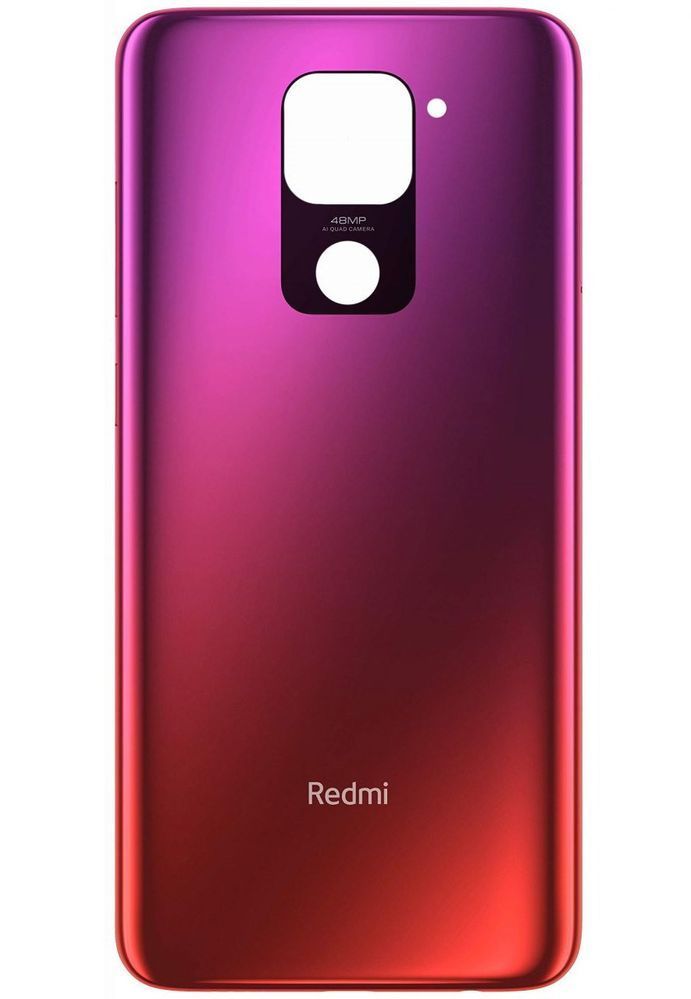 Задняя крышка для Xiaomi Redmi Note 9, Redmi 10X 4G красная Scarlet Red 19494 фото