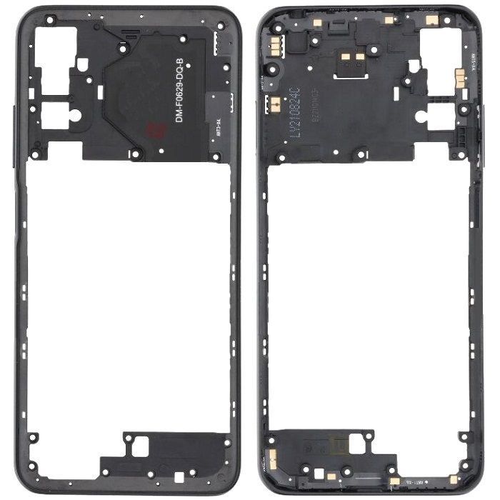 Рамка корпусу для Xiaomi Redmi Note 10 5G M2103K19G, M2103K19C чорна, Graphite Gray 31436 фото