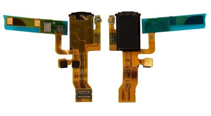 Шлейф для Sony C6502, C6503 Xperia ZL с разьемом гарнитуры и микрофоном 05499 фото