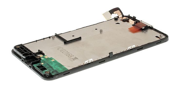 Дисплей для Nokia Lumia 630, 635, 636, 638 з рамкою чорний 01454 фото