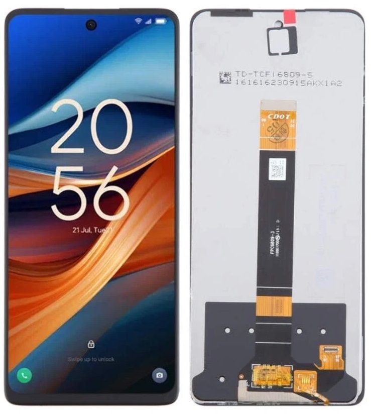 Дисплей для TCL 40 NxtPaper 4G черный 32047 фото