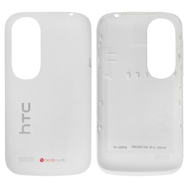 Задняя крышка для HTC T328e Desire X белая 06276 фото