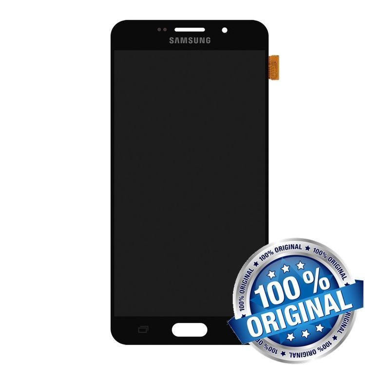 Дисплей для Samsung A710F Galaxy A7 2016, A710FD чорний (GH97-18229B) Оригінал 07010 фото