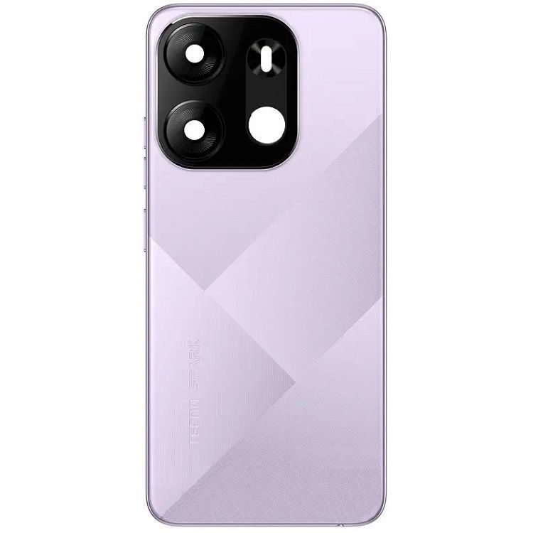 Задня кришка для Tecno Spark Go 2023 BF7n фіолетова, Nebula Purple со стеклом камеры 30005 фото
