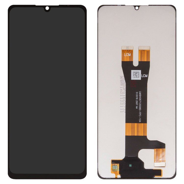 Дисплей для ZTE Blade A36 Z2472, Blade A56 Z2473 чорний Оригінал Китай (HD) FLYCDI 34057 фото