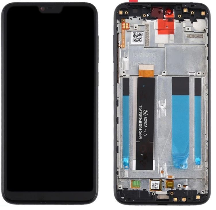 Дисплей для Nokia 6.1 Plus TA-1103, Nokia X6 (2018) TA-1099 с рамкой черный, Оригинал Китай 23429 фото