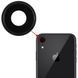 Стекло камеры Apple iPhone XR серое + кольцо 12066 фото