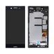 Дисплей Sony G8141 Xperia XZ Premium, G8142 черный Deepsea Black, с рамкой, Оригинал Китай 20751 фото