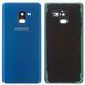 Задняя крышка для Samsung A730F Galaxy A8 Plus (2018) синяя, Оригинал Китай со стеклом камеры 24390 фото