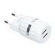 Мережевий зарядний пристрій Hoco C41A 2USB White (2.4A) 17658 фото 3