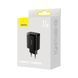 Мережевий зарядний пристрій Baseus Compact Charger 17W (3-USB) (CCXJ020101) чорний 27790 фото 5