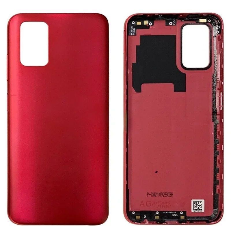 Задняя крышка для Samsung A037 Galaxy A03s красная 32905 фото