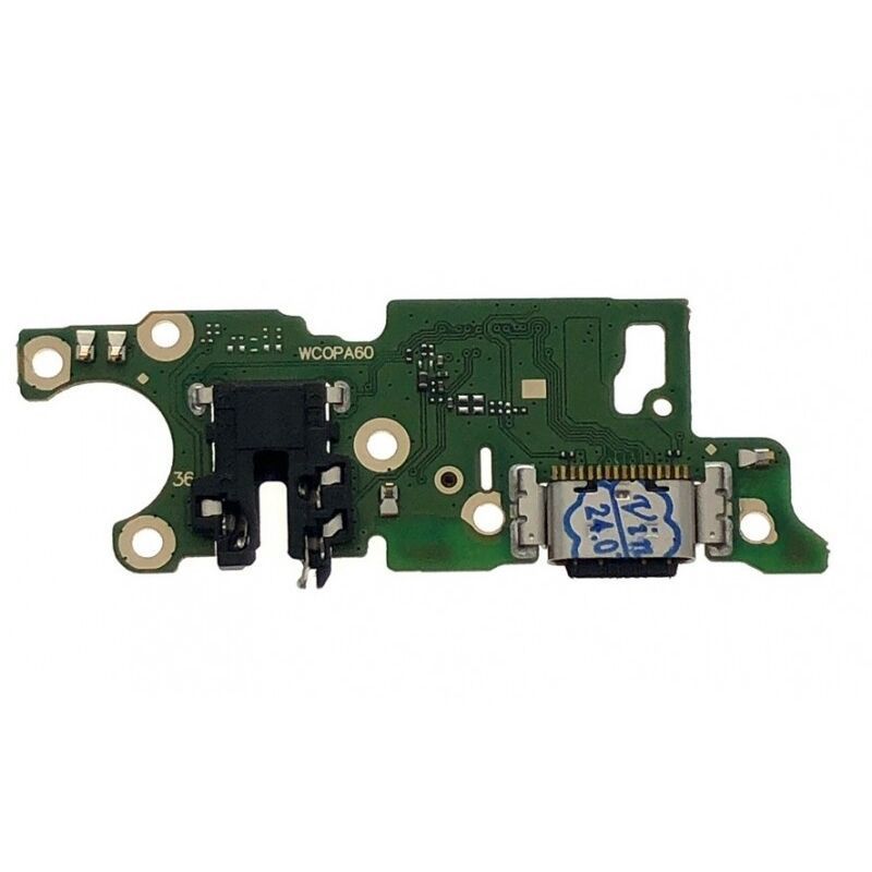Нижняя плата для Oppo A60 CPH2631 с разьемом зарядки, с разьемом наушников и микрофоном 32953 фото