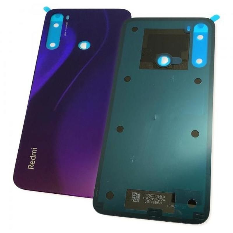Задняя крышка для Xiaomi Redmi Note 8, Note 8 2021 фиолетовая 12231 фото