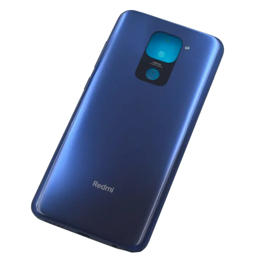 Задня кришка для Xiaomi Redmi Note 9 темно-синя 12251 фото