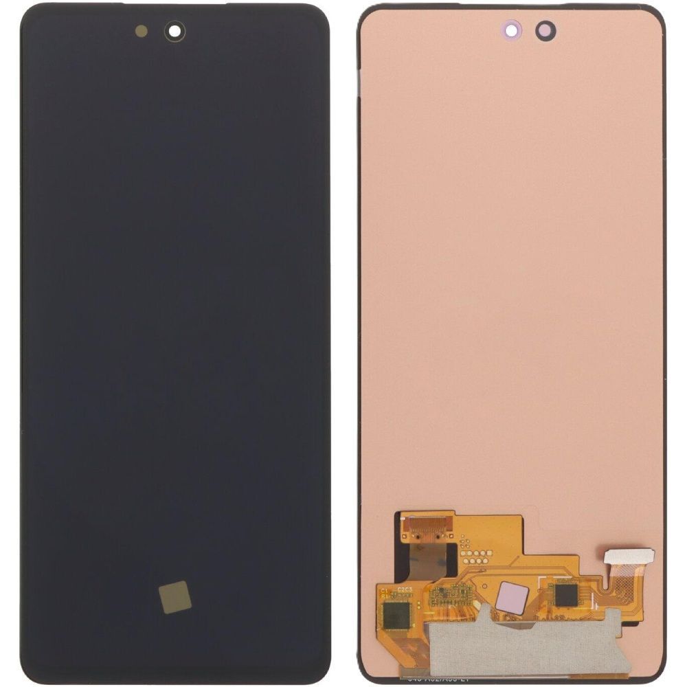 Дисплей для Samsung A525 Galaxy A52, A526, A528 черный с узкими рамками сенсора OLED Хайкопия 31132 фото