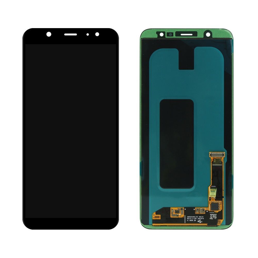 Дисплей для Samsung J805 Galaxy J8 Plus (2018) черный (GH97-23145A) Оригинал 15869 фото