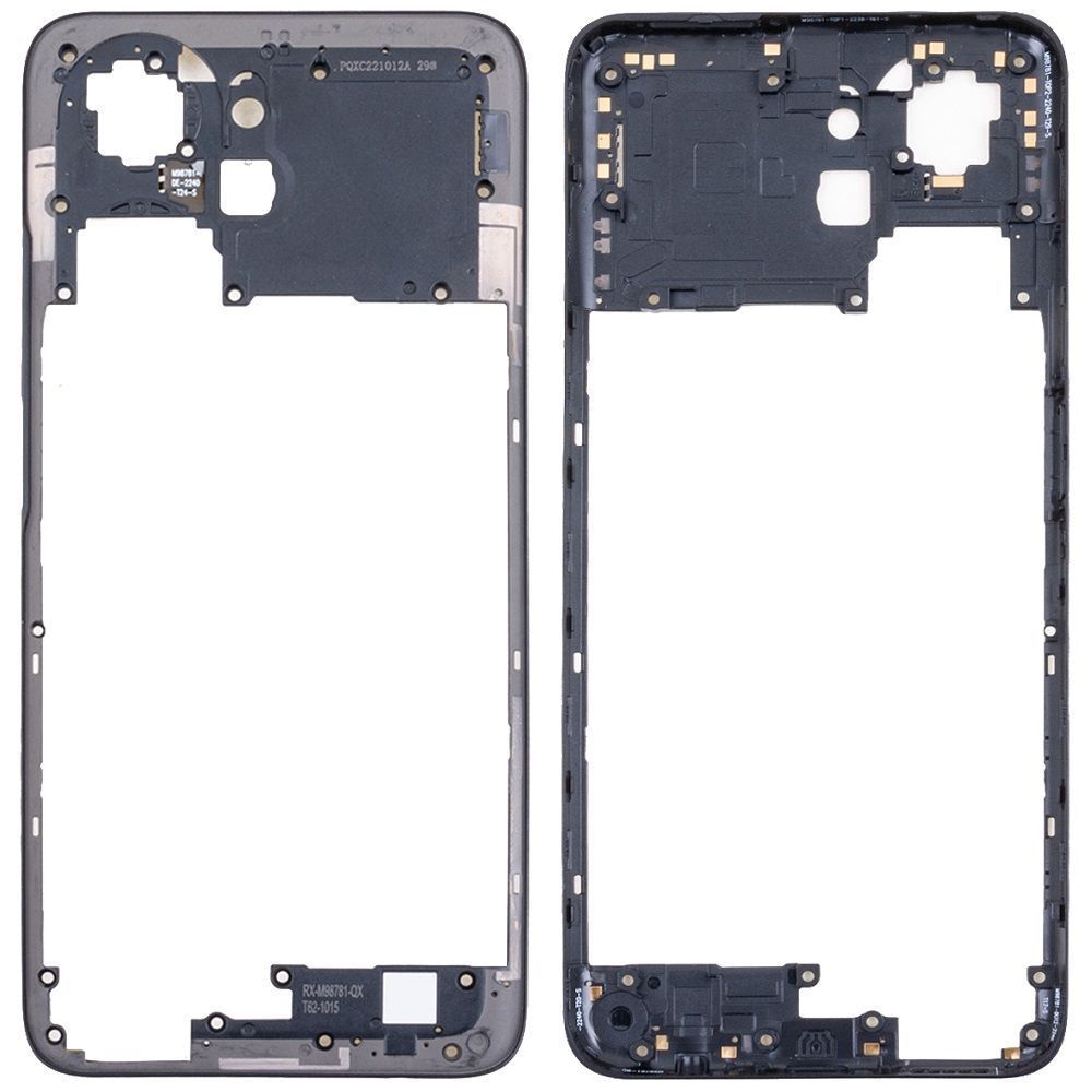 Рамка корпусу Honor X7a RKY-LX1, RKY-LX2, RKY-LX3 черная, Midnight Black 33555 фото