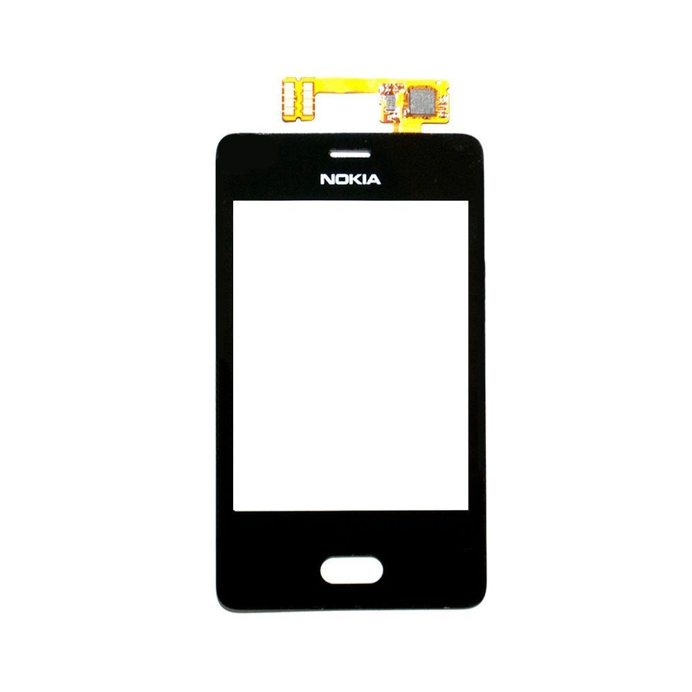 Сенсор (тачскрин) Nokia Asha 501 черный Оригинал Китай 01576 фото