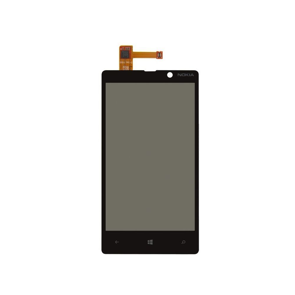 Сенсор (тачскрин) Nokia Lumia 820 черный Оригинал Китай 01664 фото