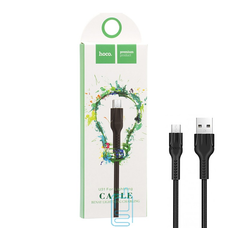 Кабель Hoco U31 (1.2 метра) MicroUSB черный 20096 фото