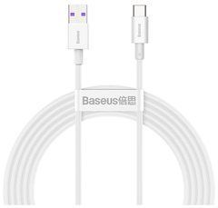 Кабель Baseus Superior Type-A - Type-C 1м 66W белый CATYS-02 25897 фото