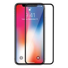 3D Защитное стекло для Apple iPhone X, iPhone XS, iPhone 11 Pro Full Cover (Full Glue) черное 13174 фото