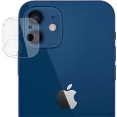 Ударопрочное защитное стекло камеры для Apple iPhone 12, 2.5D, прозрачное 20696 фото