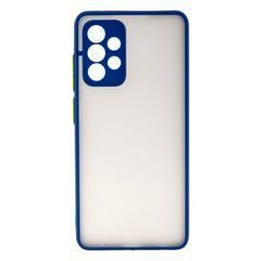 Чехол Shadow Matte Case Samsung A525F A52 (2021) синий 24066 фото