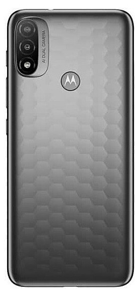 Задняя крышка для Motorola XT2155 Moto E20 серая со стеклом камеры Оригинал Китай 03310 фото