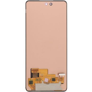 Дисплей для Samsung A525 Galaxy A52, A526, A528 чорний з вузькими рамками сенсора OLED Хайкопія 31132 фото