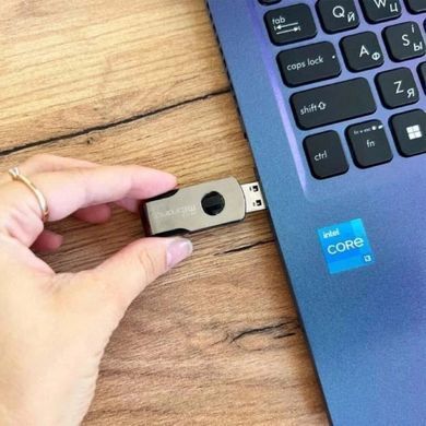 Флеш пам'ять Mibrand USB 3.2 Gen1 Lizard 128GB Black 29007 фото