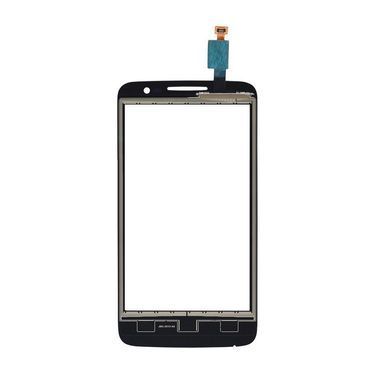 Сенсор (тачскрин) Alcatel One Touch 5020 M`Pop черный 05140 фото
