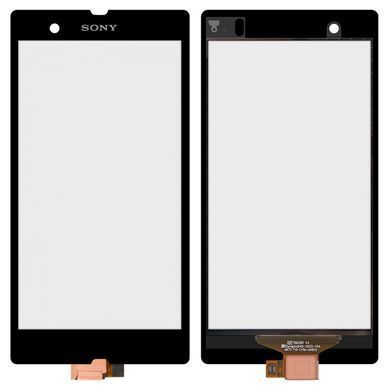 Сенсор (тачскрин) Sony C6602, C6603, C6606 (L36a) Xperia Z черный 00505 фото