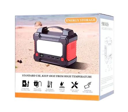 Зарядна станція REMAX Tank Series Multifunctional Portable Power Station RPP-325 150W 36000mAh червона 27545 фото