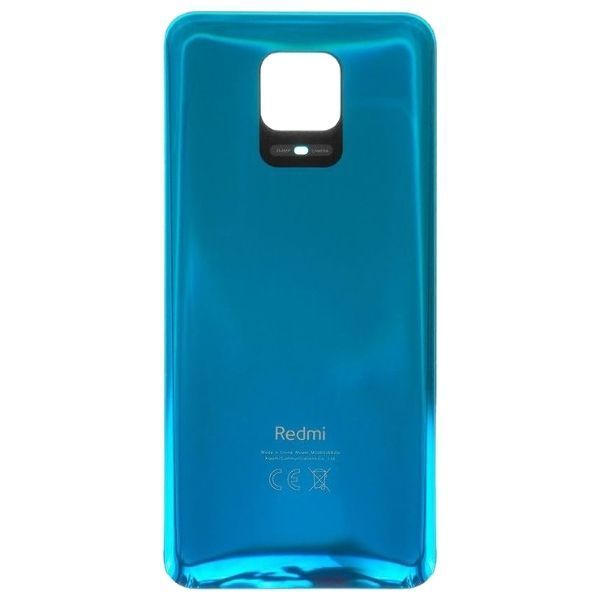 Задняя крышка для Xiaomi Redmi Note 9 Pro 5G синяя 10969 фото