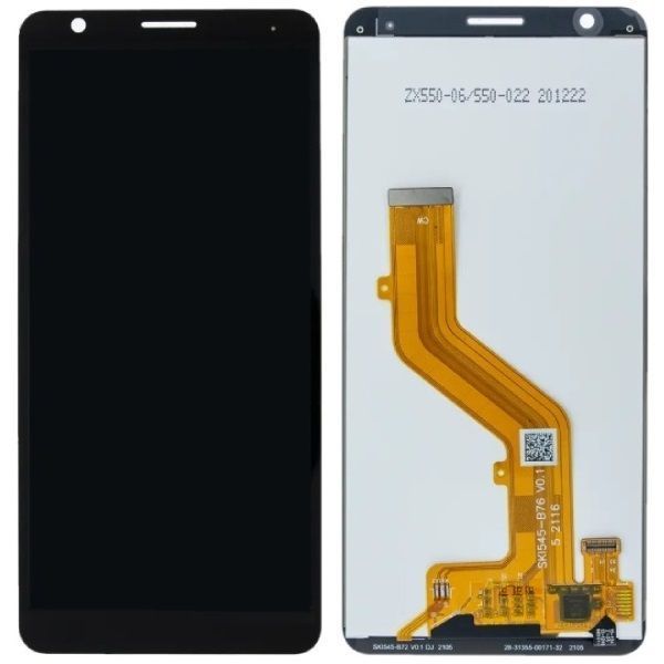 Дисплей для ZTE Blade A31 2021 (SKI545-B72 V0.1) черный 04883 фото