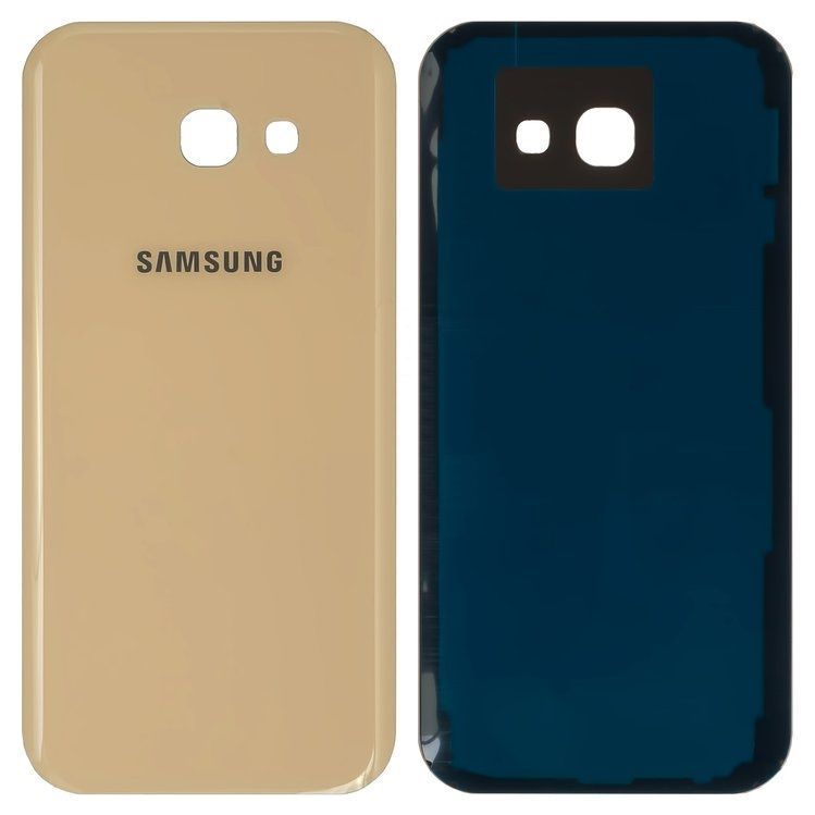 Задняя крышка для Samsung A520F Galaxy A5 2017 золотистая 07442 фото