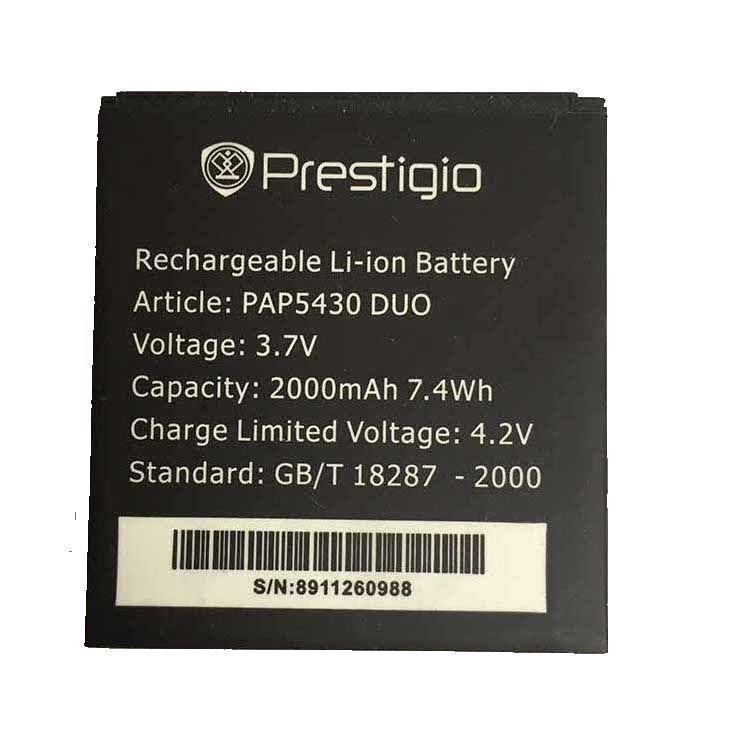 Аккумулятор Prestigio PAP5430, 2000mAh 04919 фото