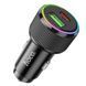 Автомобільний зарядний пристрій Hoco NZ14A USB + Type-C PD+QC сірий 32856 фото 1