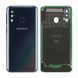 Задня кришка для Samsung A405 Galaxy A40 2019 чорна, зі склом камери, Оригінал Китай 22838 фото