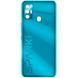Задняя крышка для Tecno Spark 7 KF6 голубая, Morpheus Blue 30009 фото