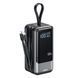 Зовнішній акумулятор (Повербанк) Remax RPP-59 20000mAh 65W+60W PD+QC + кабель Type-C, Lightning сірий 29607 фото 1