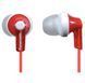 Наушники Panasonic (RP-HJE118GU-R) Red 12929 фото 1