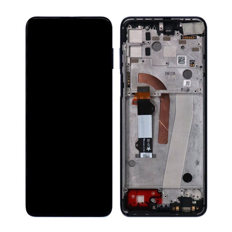 Дисплей для Motorola XT2125 Moto G100 з рамкою чорний 29108 фото